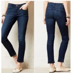 Pilcro Stet Dark Wash Skinny Jeans Size 28